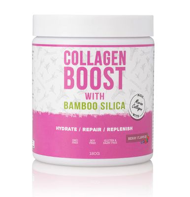 Formula Health Collagen Boost | Berry Flavour | Marine Collagen with Bamboo Silica